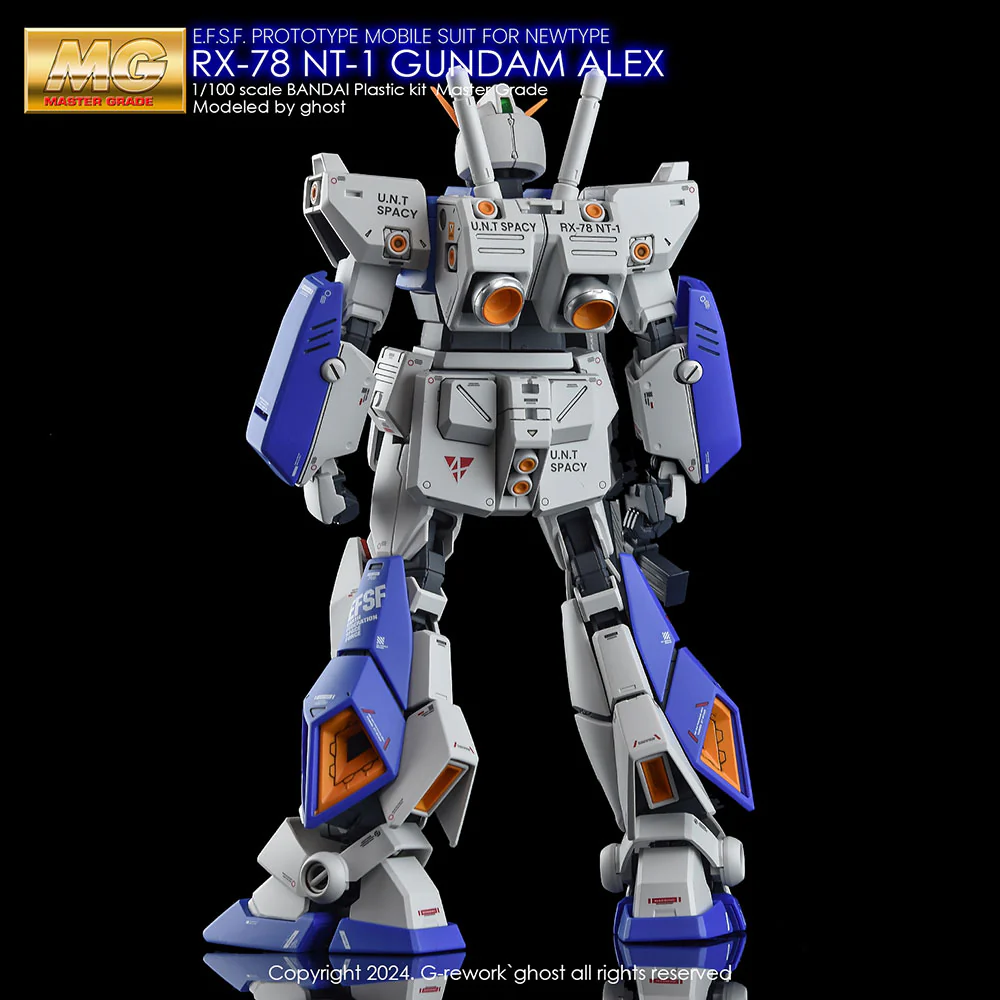 G-REWORK Decal M210 MG Gundam NT-1 Alex 2.0 - Image 4