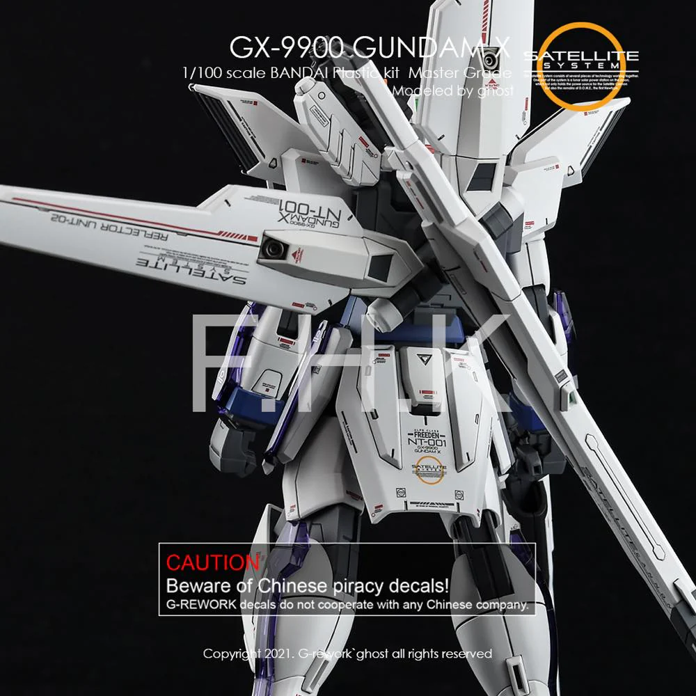 G-REWORK Decal M177 MG Gundam X - Image 10