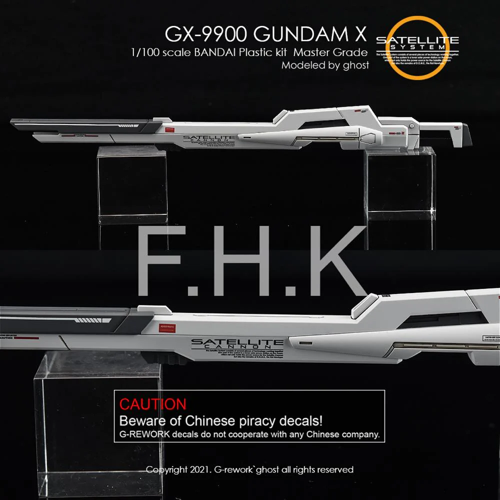 G-REWORK Decal M177 MG Gundam X - Image 13