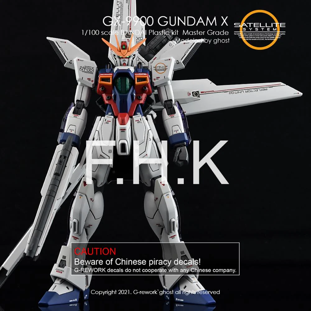 G-REWORK Decal M177 MG Gundam X - Image 4