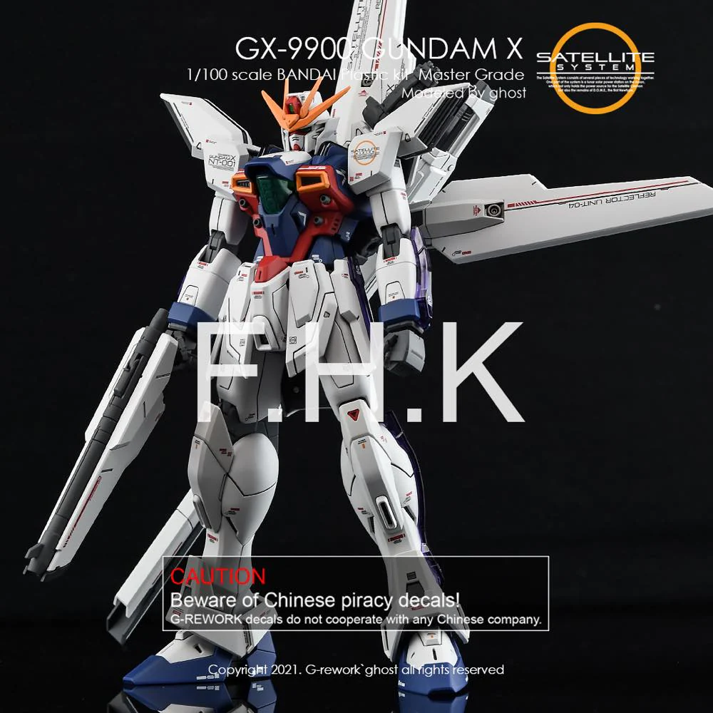 G-REWORK Decal M177 MG Gundam X - Image 5