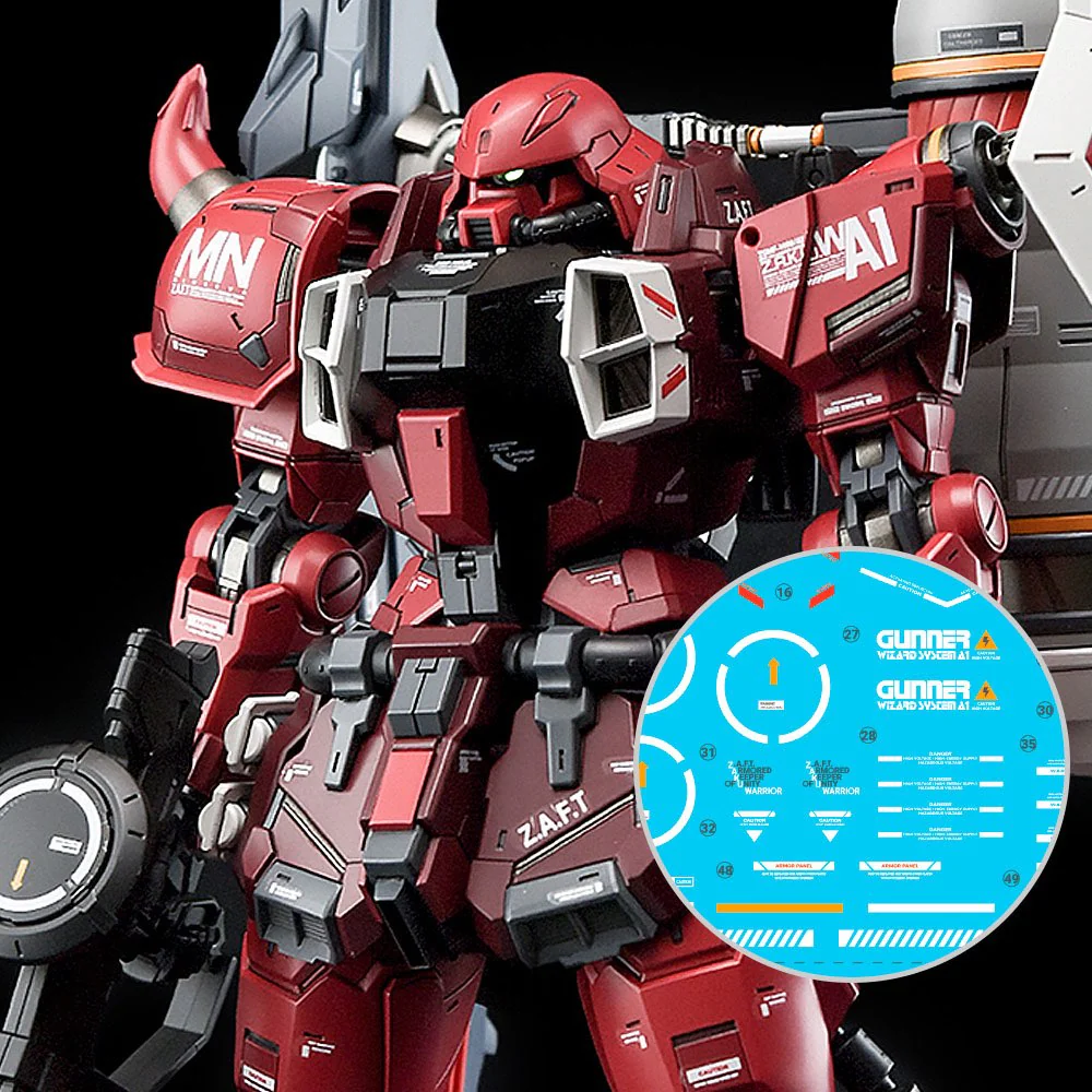 G-REWORK Decal M211 MG Gunner Zaku Warrior