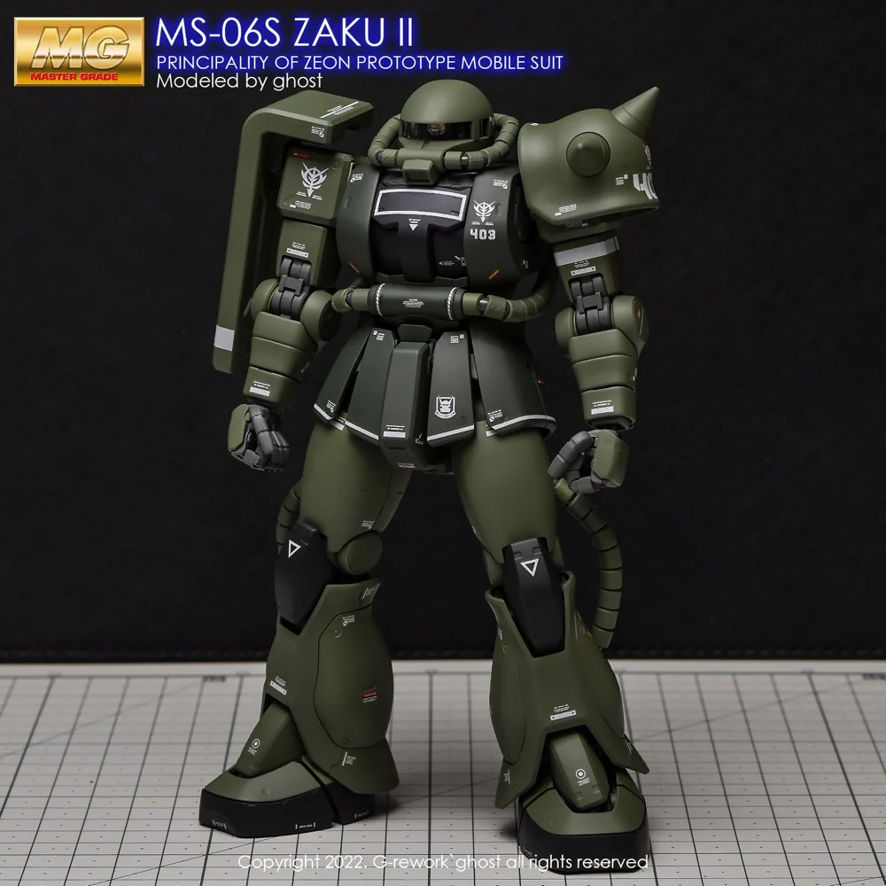G-REWORK Decal M97 MG MS-06F/J Zaku II Ver 2.0 - Image 3