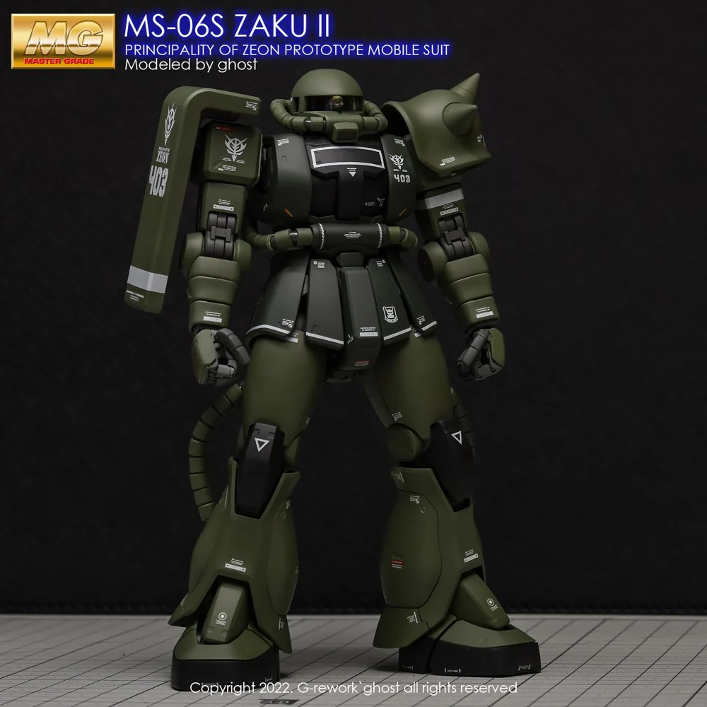 G-REWORK Decal M97 MG MS-06F/J Zaku II Ver 2.0 - Image 4