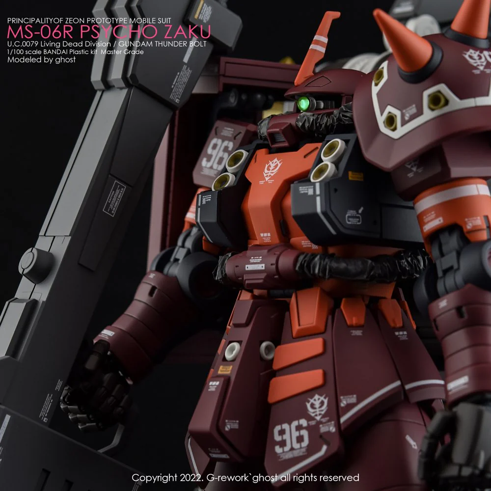 G-REWORK Decal M194 MG Psycho Zaku [Thunderbolt Ver.] - Image 14