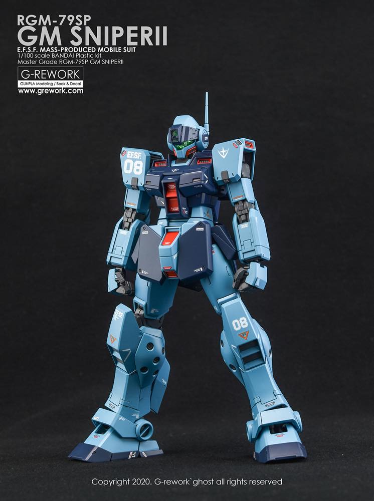 G-REWORK Decal M195 MG RGM-79SP GM Sniper II - Image 4