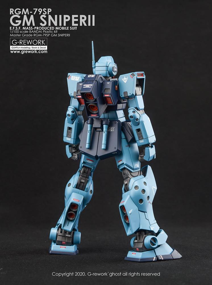 G-REWORK Decal M195 MG RGM-79SP GM Sniper II - Image 5