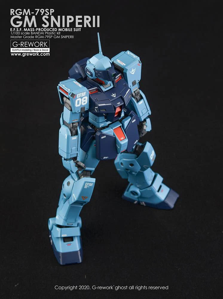 G-REWORK Decal M195 MG RGM-79SP GM Sniper II - Image 6
