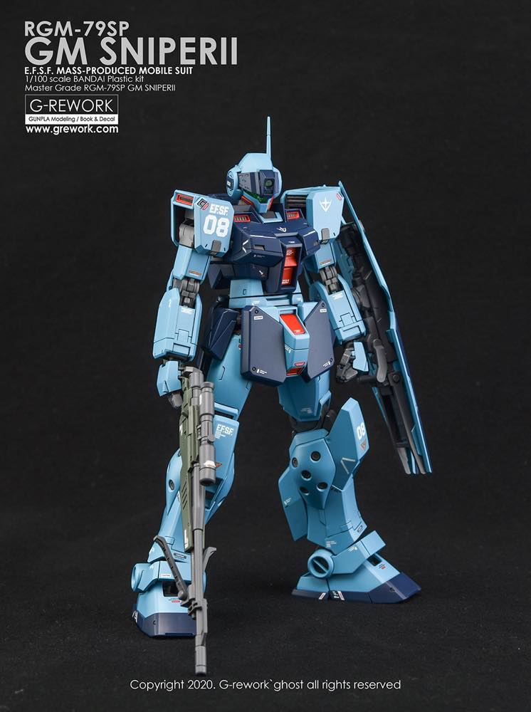 G-REWORK Decal M195 MG RGM-79SP GM Sniper II - Image 7