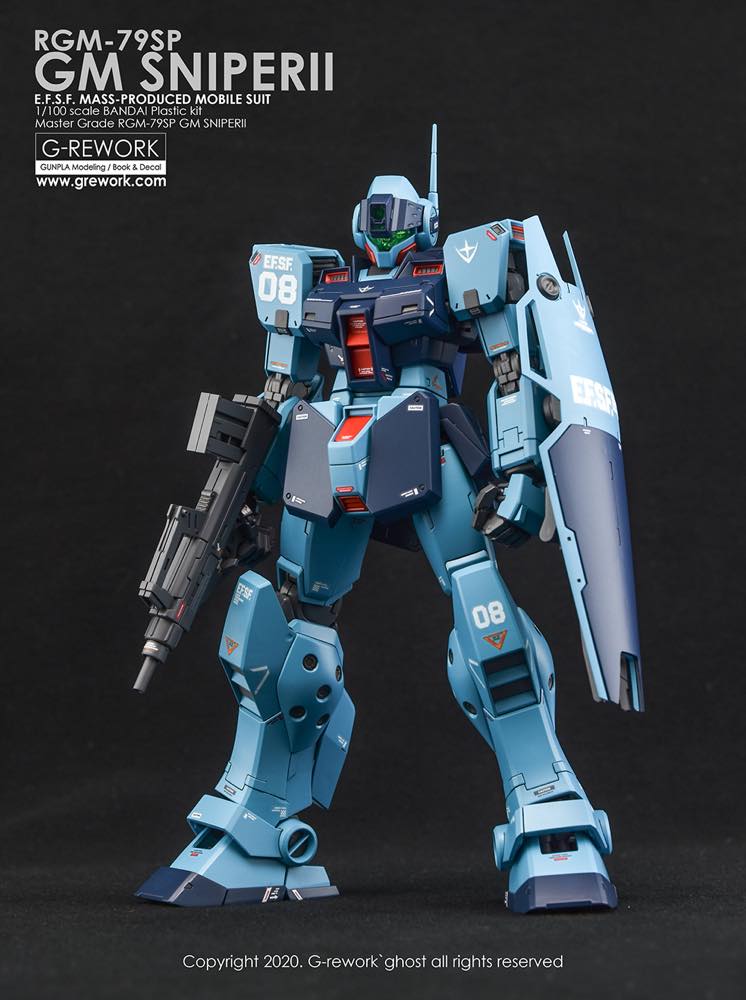 G-REWORK Decal M195 MG RGM-79SP GM Sniper II - Image 8