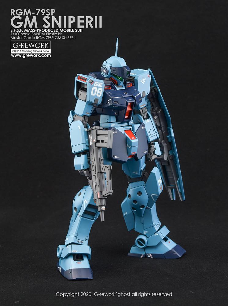 G-REWORK Decal M195 MG RGM-79SP GM Sniper II - Image 9