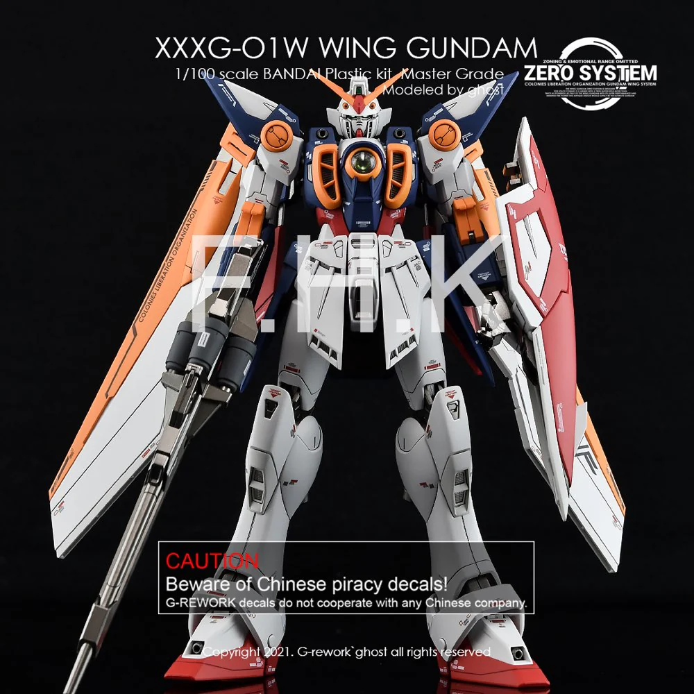 G-REWORK Decal M132 MG Wing Gundam TV Ver. - Image 2