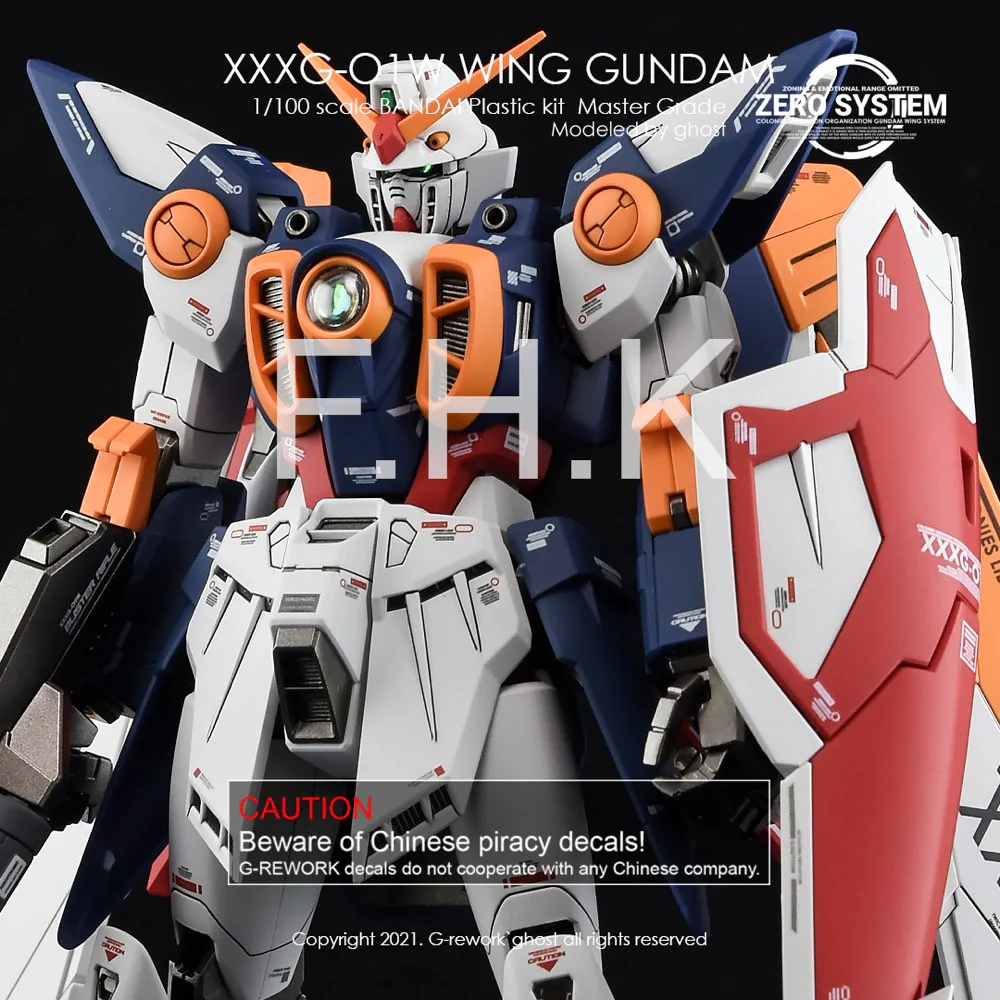 G-REWORK Decal M132 MG Wing Gundam TV Ver. - Image 3
