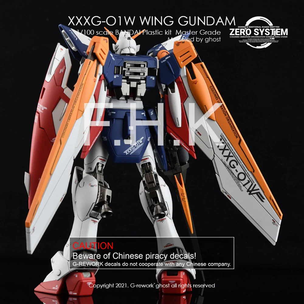 G-REWORK Decal M132 MG Wing Gundam TV Ver. - Image 6