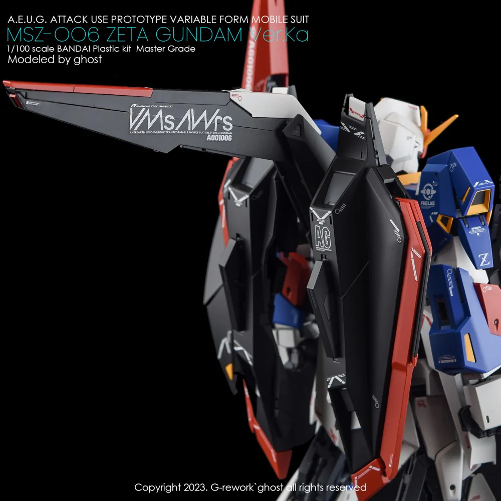 G-REWORK Decal M221 MG Zeta Gundam Ver.Ka - Image 14