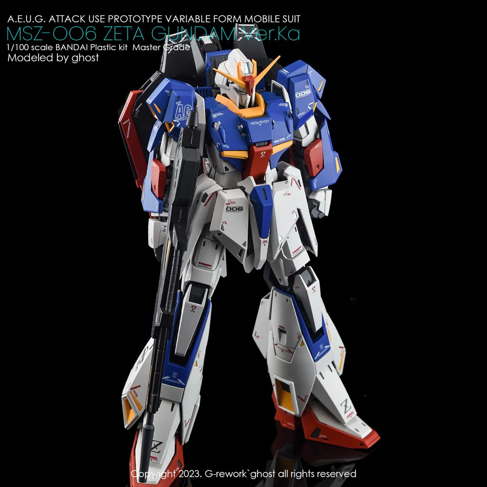 G-REWORK Decal M221 MG Zeta Gundam Ver.Ka - Image 7