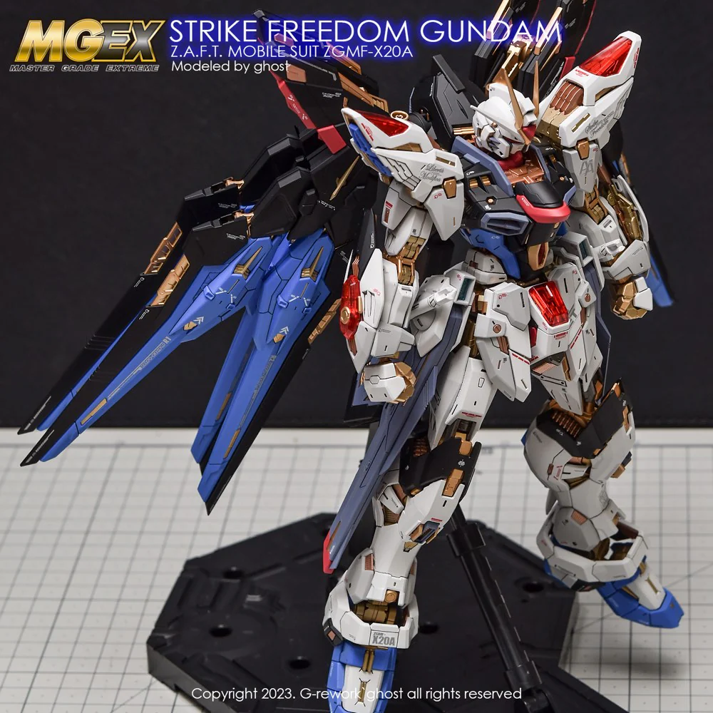 G-REWORK Decal MEX02 MGEX Strike Freedom Gundam - Image 11