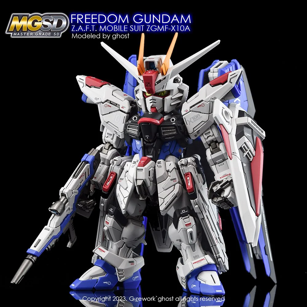 G-REWORK Decal MS01 MGSD Freedom Gundam - Image 3