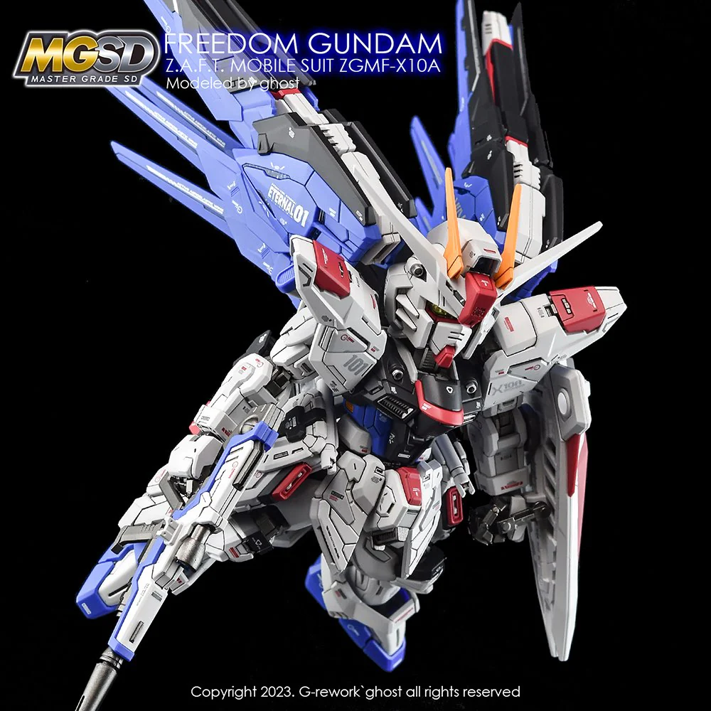 G-REWORK Decal MS01 MGSD Freedom Gundam - Image 4