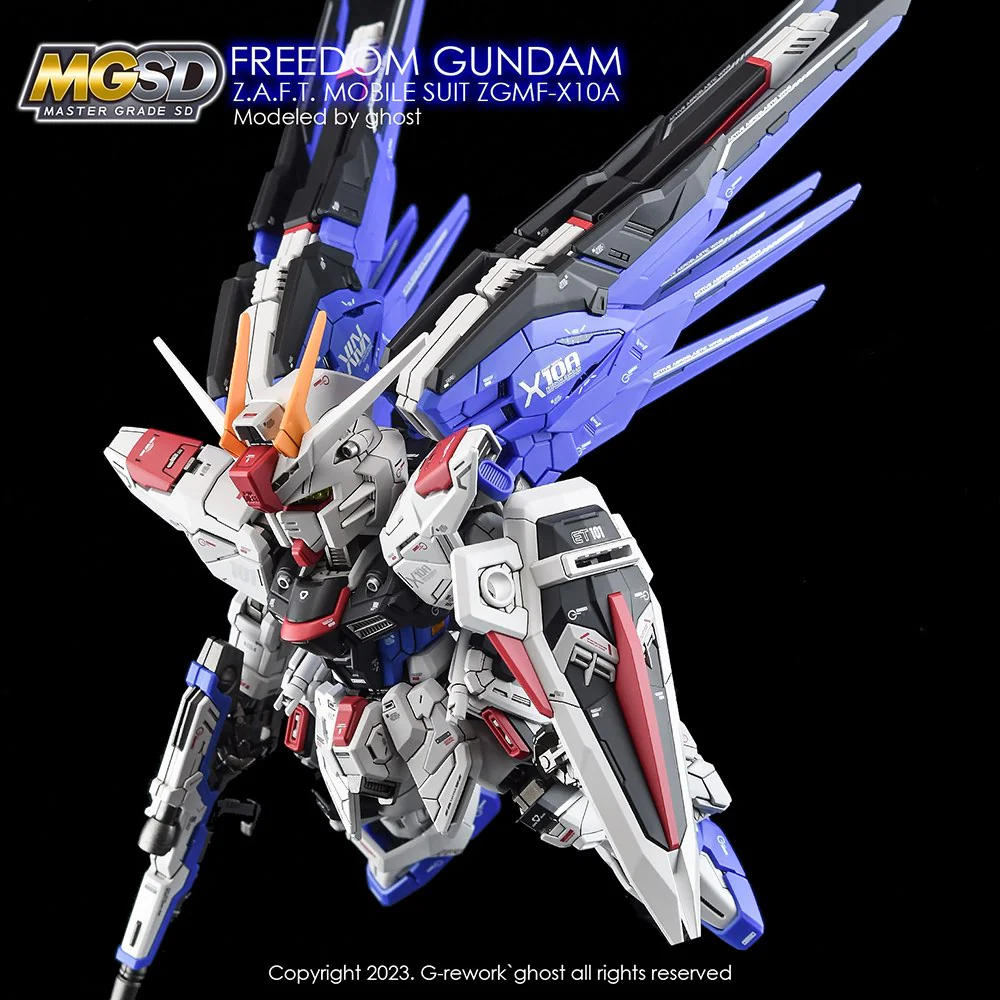 G-REWORK Decal MS01 MGSD Freedom Gundam - Image 5