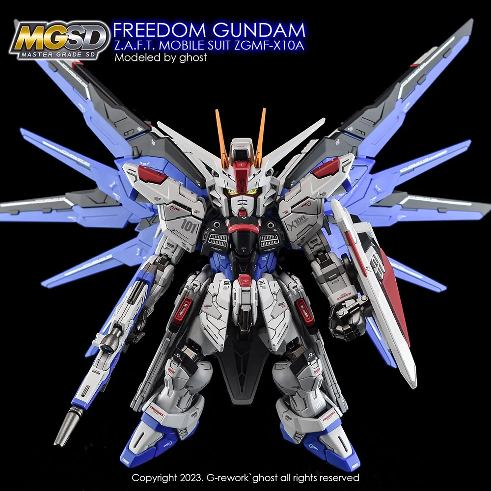 G-REWORK Decal MS01 MGSD Freedom Gundam - Image 6