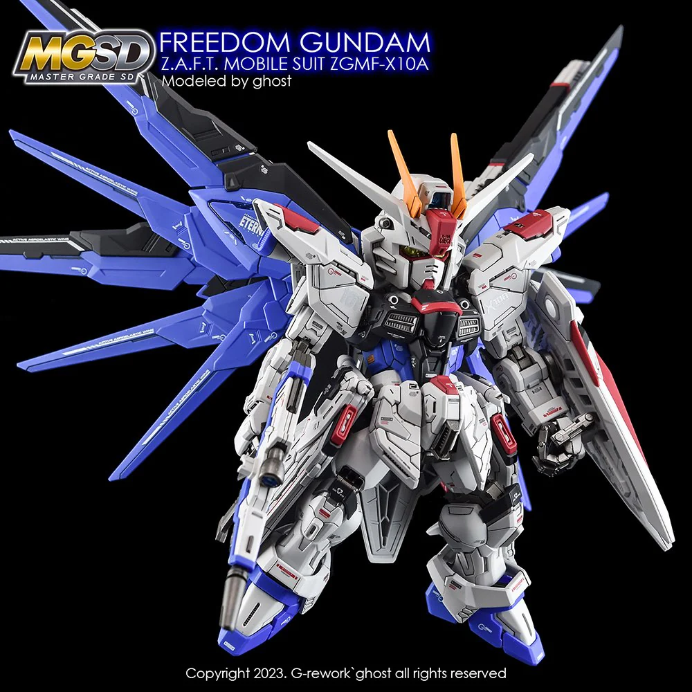 G-REWORK Decal MS01 MGSD Freedom Gundam - Image 7