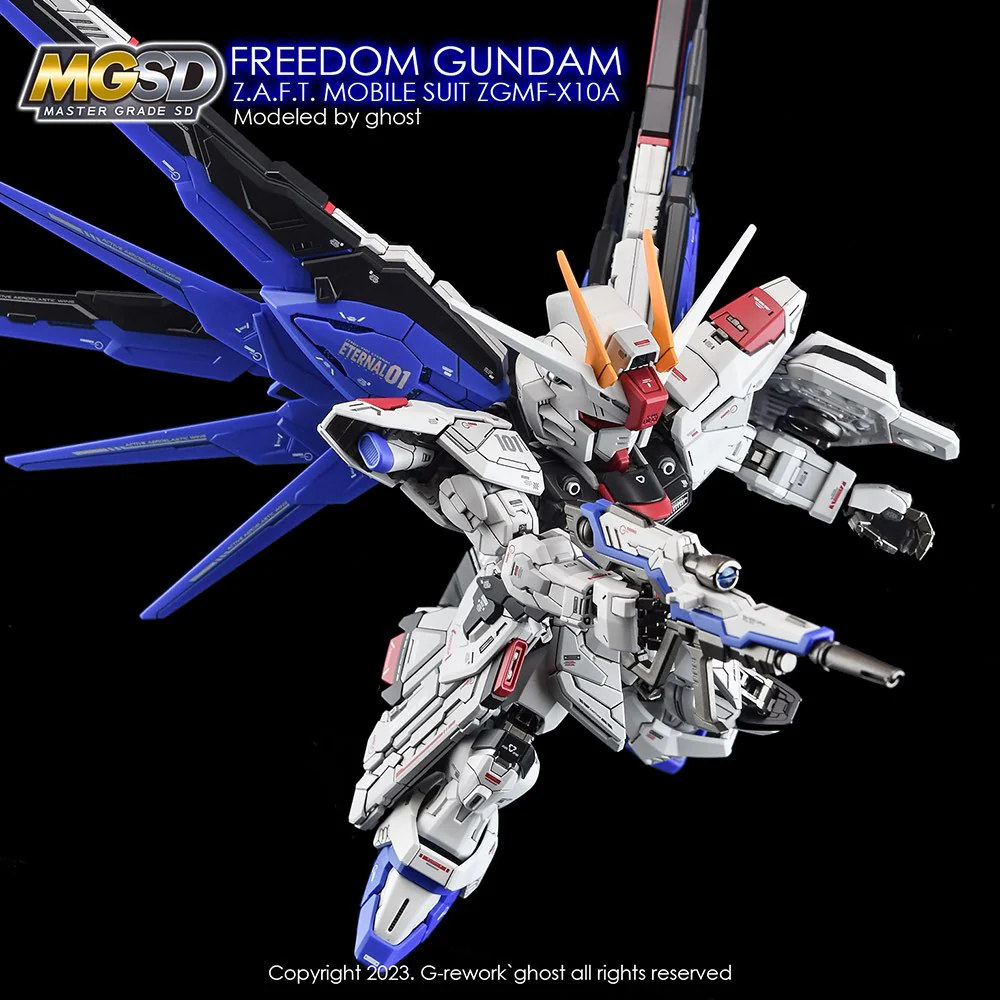 G-REWORK Decal MS01 MGSD Freedom Gundam - Image 8