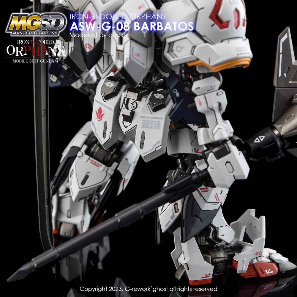 G-REWORK Decal MS02 MGSD Gundam Barbatos - Image 12