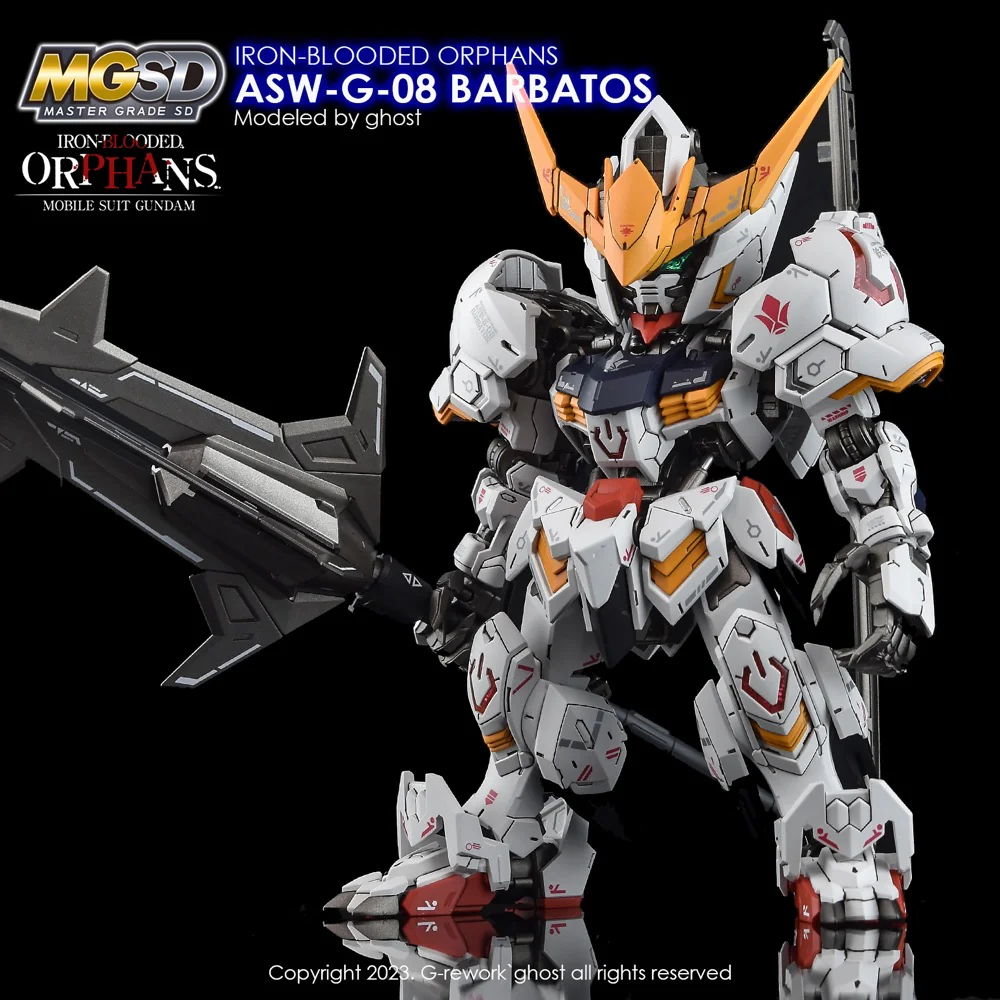 G-REWORK Decal MS02 MGSD Gundam Barbatos - Image 4