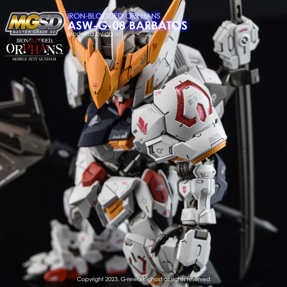 G-REWORK Decal MS02 MGSD Gundam Barbatos - Image 9