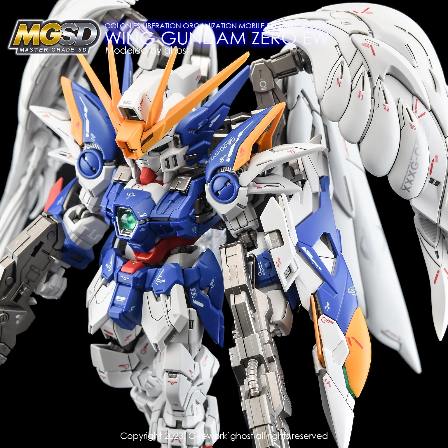 G-REWORK Decal MS03 MGSD Wing Gundam Zero Custom - Image 4