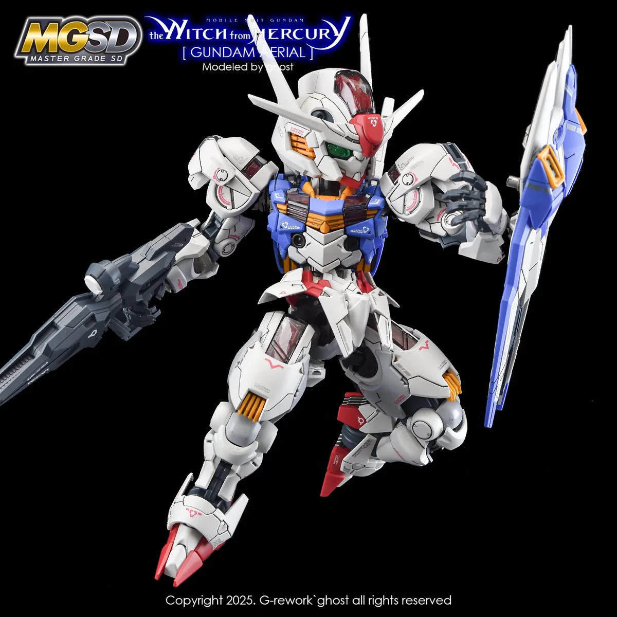 G-REWORK Decal MS04 MGSD Gundam Aerial - Image 15