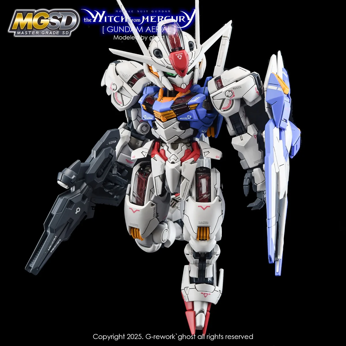 G-REWORK Decal MS04 MGSD Gundam Aerial - Image 17