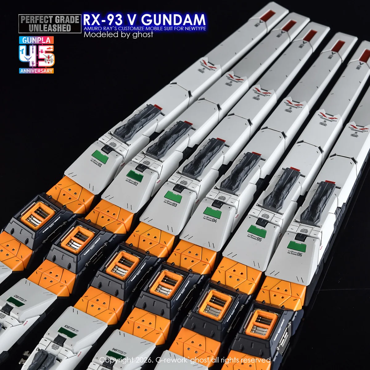 G-REWORK Decal P20 PG Unleashed RX-93 Nu Gundam - Image 27