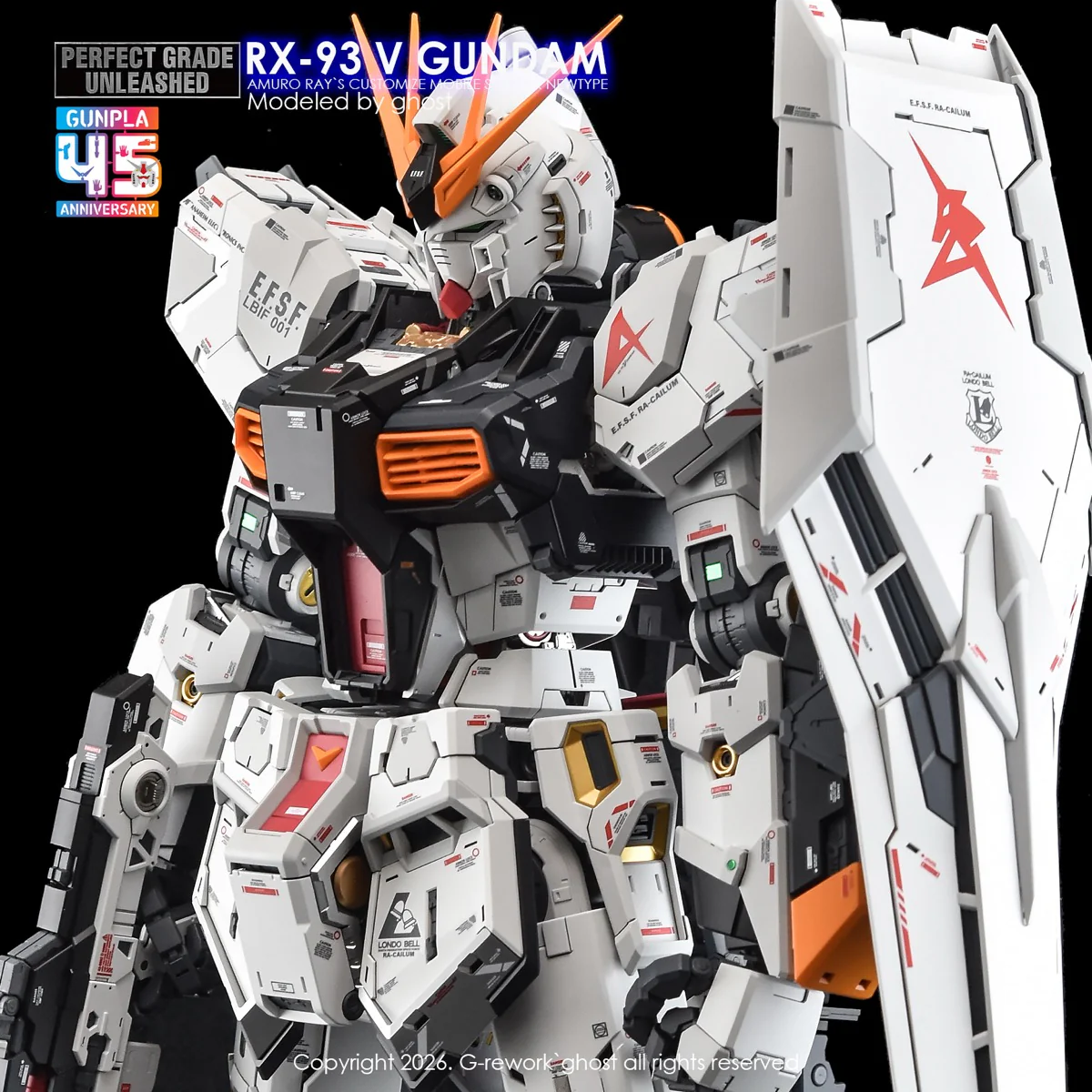 G-REWORK Decal P20 PG Unleashed RX-93 Nu Gundam - Image 5