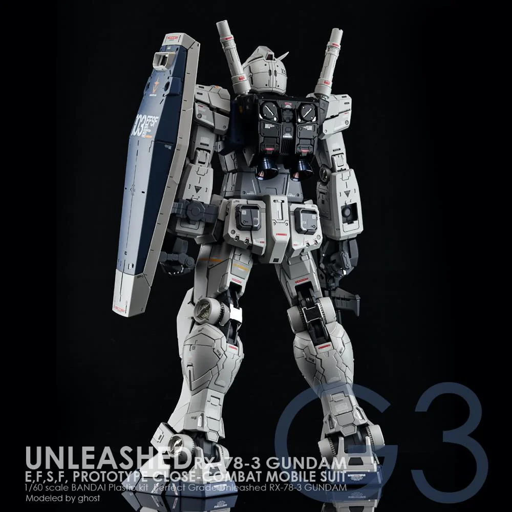 G-REWORK Decal P19-G3 PG Unleashed RX-78-2 Gundam Decal G3 Ver. - Image 7
