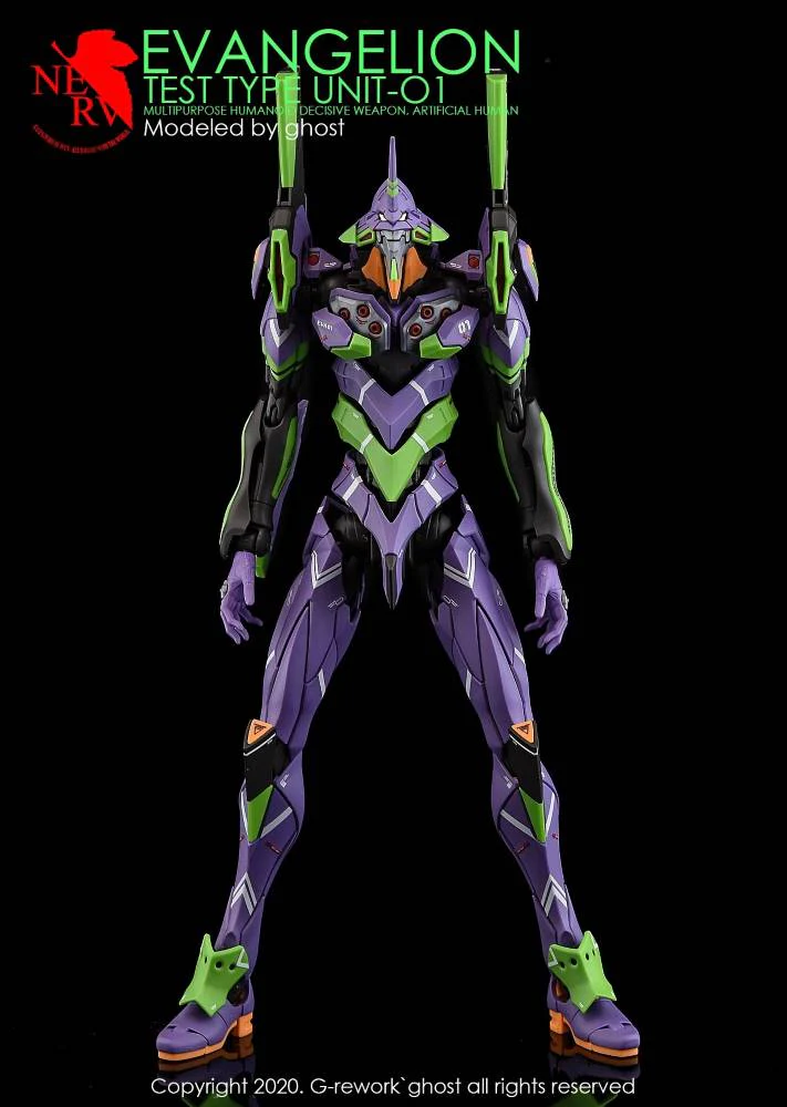 G-REWORK Decal RG-E1 RG Evangelion Unit-01 - Image 3