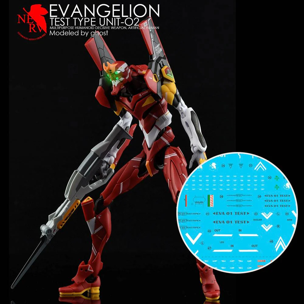 G-REWORK Decal RG-E2 RG Evangelion Unit-02