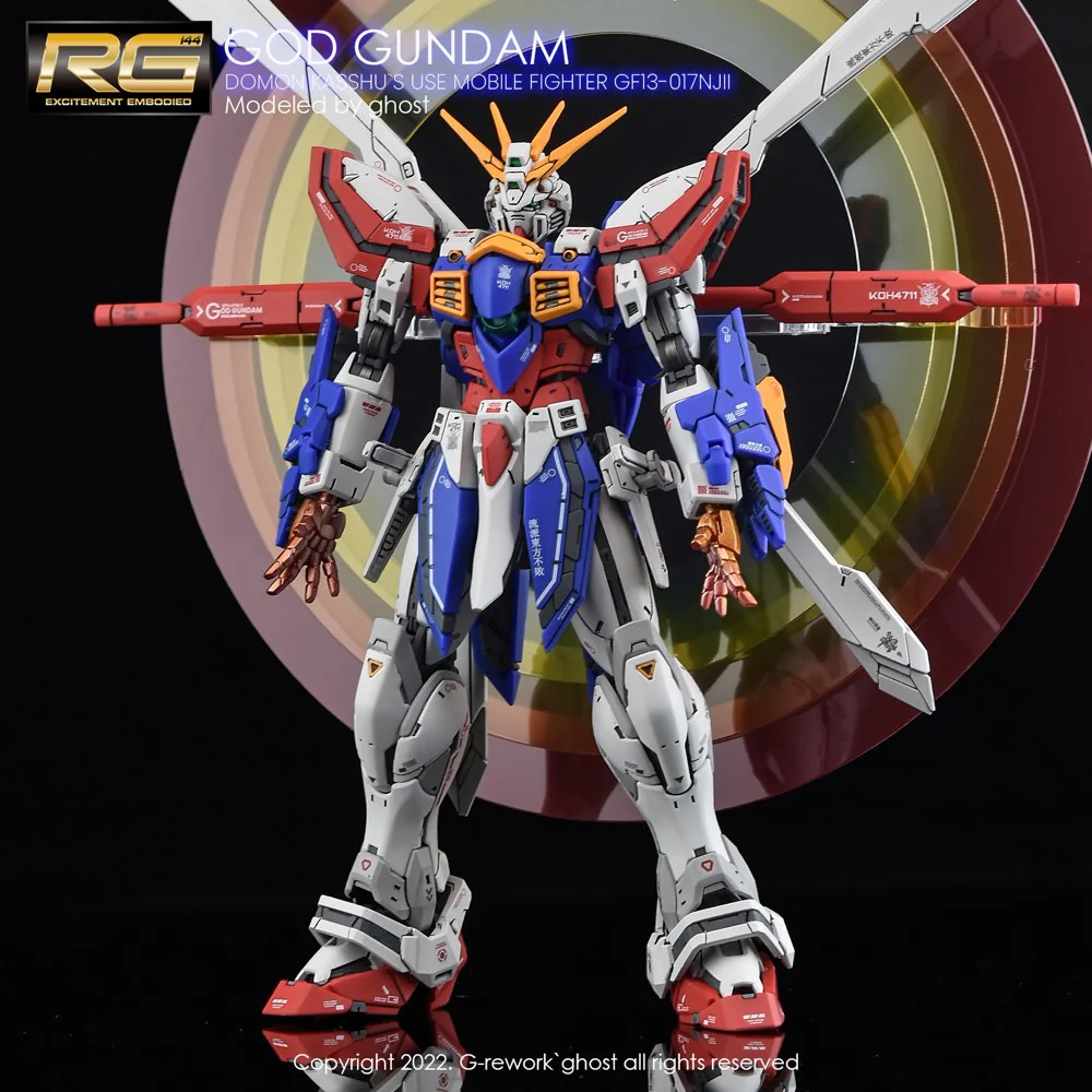 G-REWORK Decal RG37 RG God Gundam - Image 15