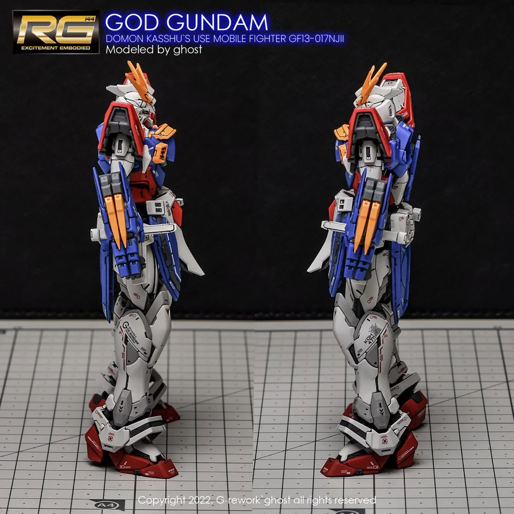 G-REWORK Decal RG37 RG God Gundam - Image 6