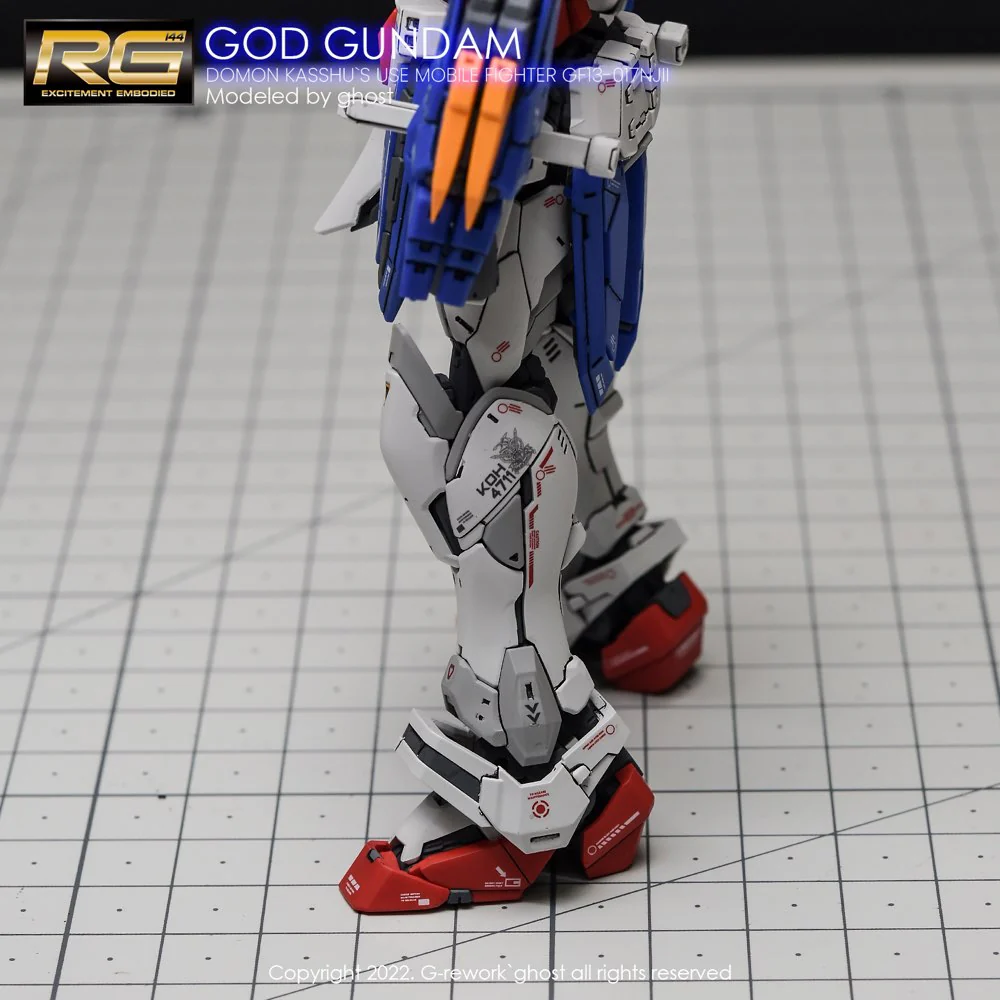 G-REWORK Decal RG37 RG God Gundam - Image 8