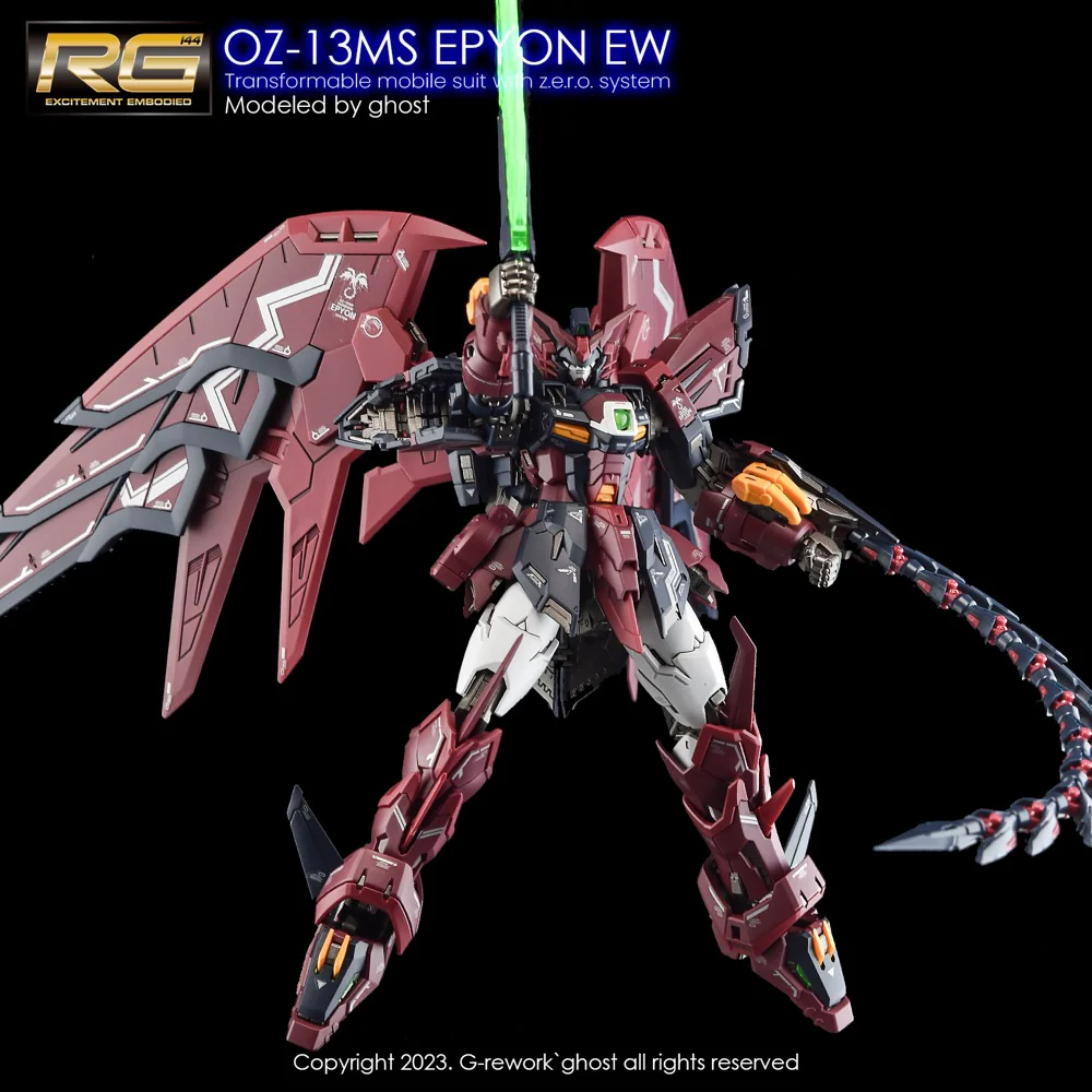 G-REWORK Decal RG38 RG Gundam Epyon - Image 10
