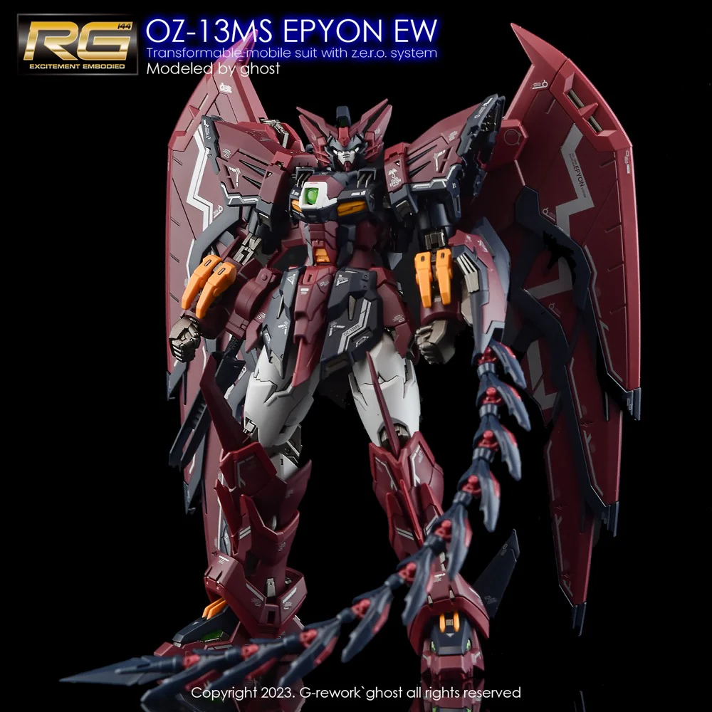G-REWORK Decal RG38 RG Gundam Epyon - Image 3