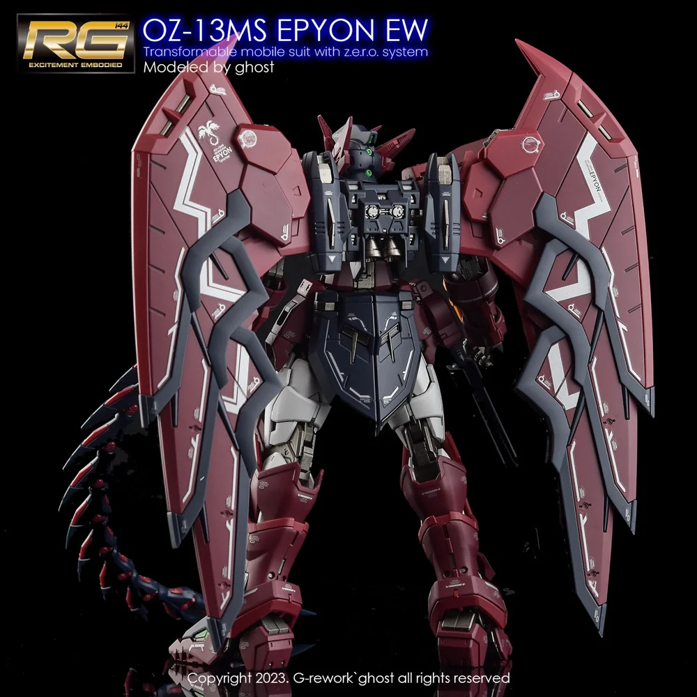 G-REWORK Decal RG38 RG Gundam Epyon - Image 4