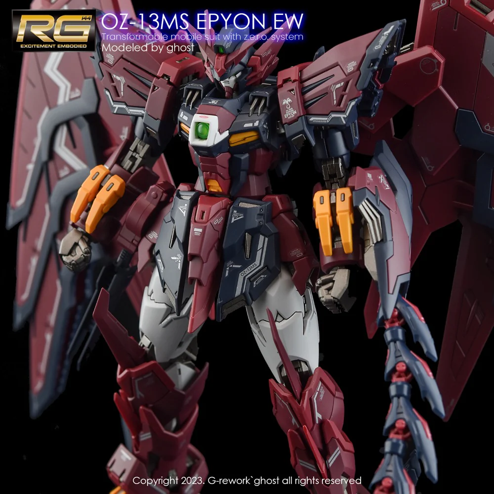 G-REWORK Decal RG38 RG Gundam Epyon - Image 6