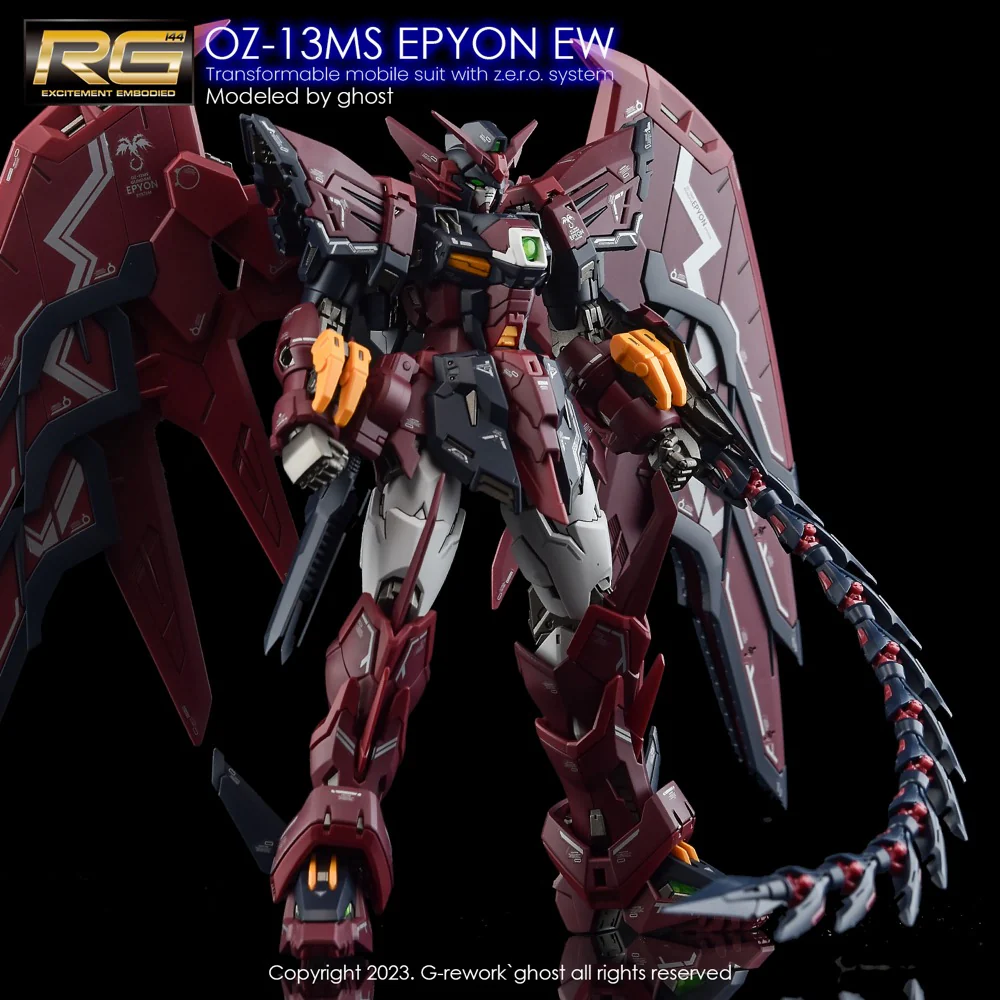 G-REWORK Decal RG38 RG Gundam Epyon - Image 7