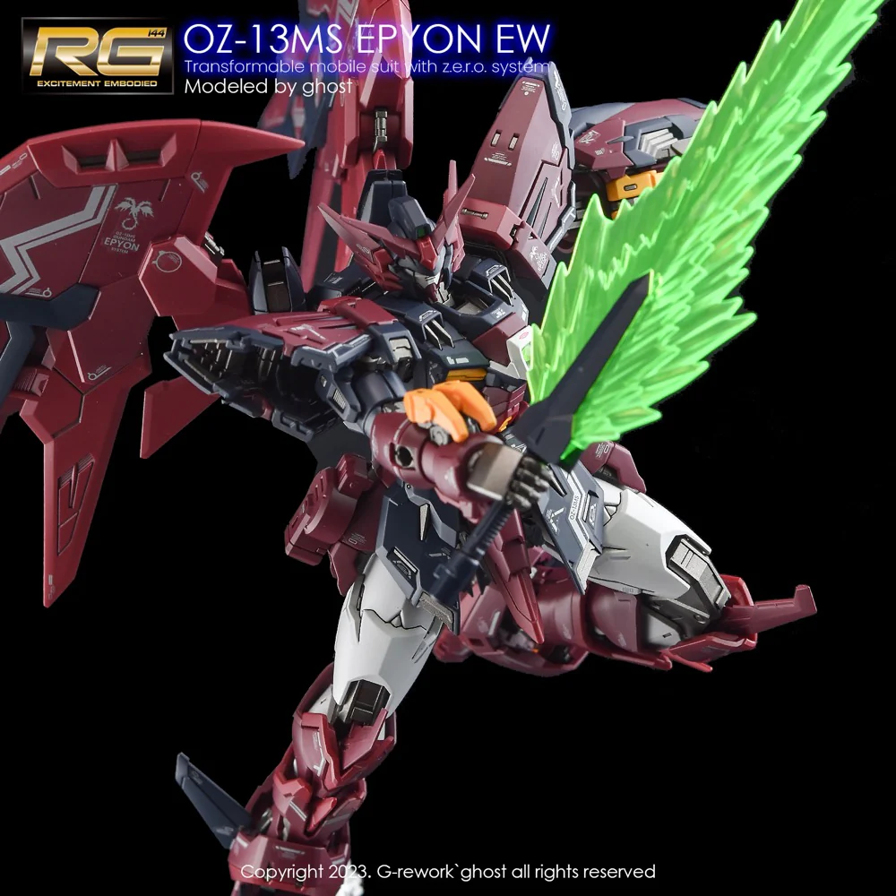 G-REWORK Decal RG38 RG Gundam Epyon - Image 9