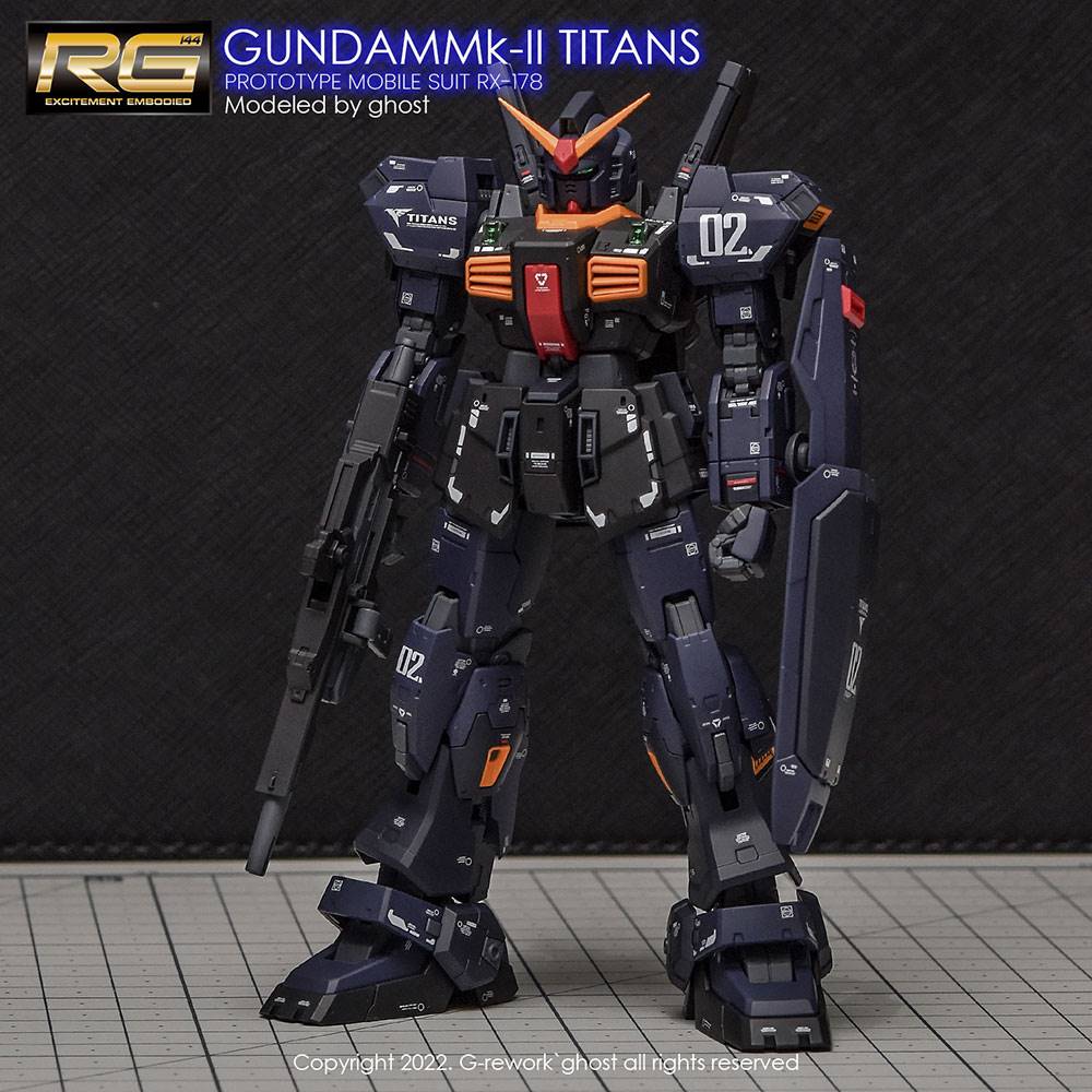 G-REWORK Decal RG07 RG Gundam Mk-II Titans - Image 3