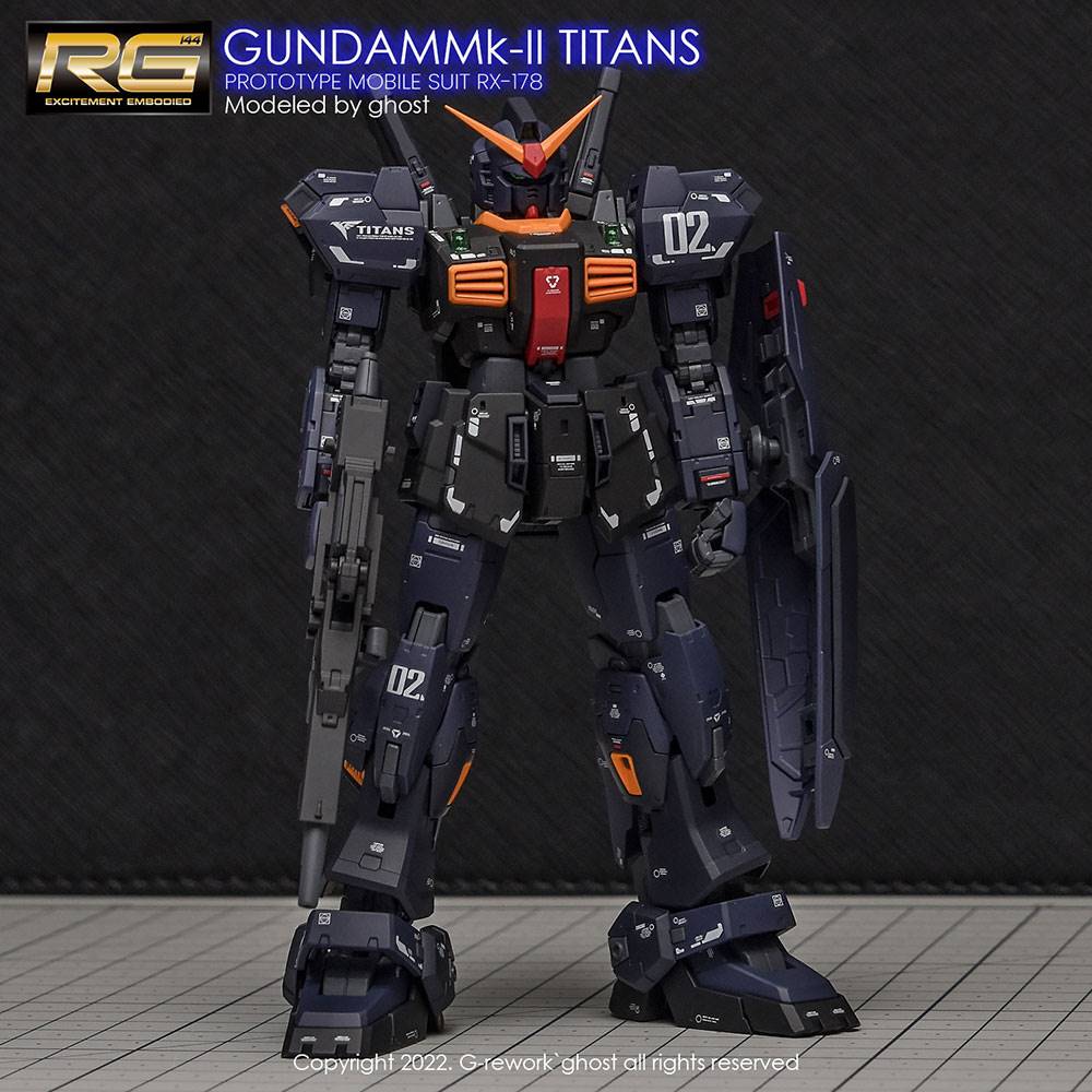 G-REWORK Decal RG07 RG Gundam Mk-II Titans - Image 4