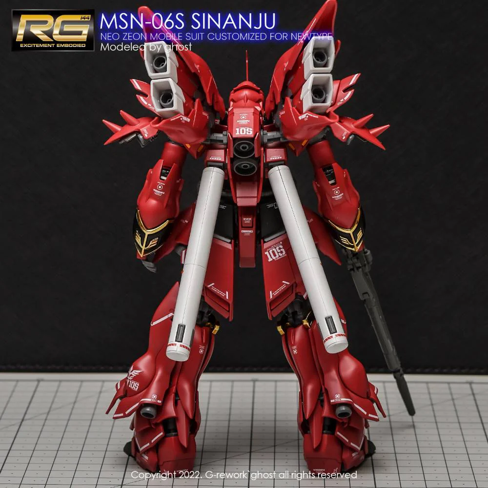G-REWORK Decal RG22 RG Sinanju - Image 5